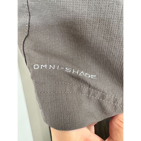 Columbia Women’s Titanium Shorts Charcoal Grey Size 16.5 Waist × 15″ Length - Picture 2 of 5